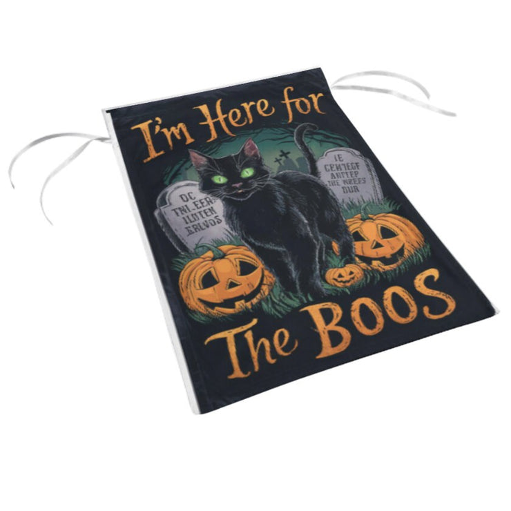 halloween    Garden Flag  - its all a bunch of hocus pocus   garden flag - 12'x18" - Autumn Garden Flag  ,  Yard Flag Double Sided