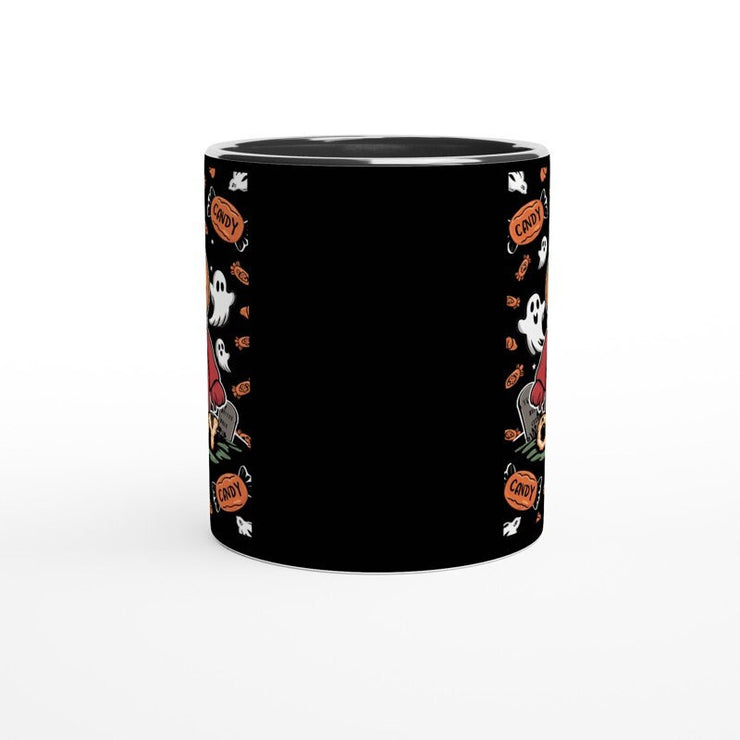 Straight Outta candy halloween  Coffee Mug - pumpkin Halloween Coffee Cup - Straight Outta candy - halloween party mug