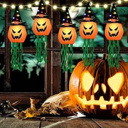 5pcs Halloween Hanging String Lights,Colorful LED Halloween Pumpkin Lights Waterproof Halloween Decor Lights for Indoor &Outdoor Decoration