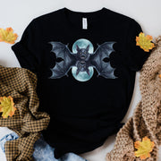 Vintage Halloween Bat Shirt, Goblincore Shirt, Bat Shirt, Dark Cottagecore, Witchy Shirt, Halloween Bats, Goth Tshirt, Grunge, Spooky Season