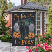 halloween    Garden Flag  - its all a bunch of hocus pocus   garden flag - 12'x18" - Autumn Garden Flag  ,  Yard Flag Double Sided
