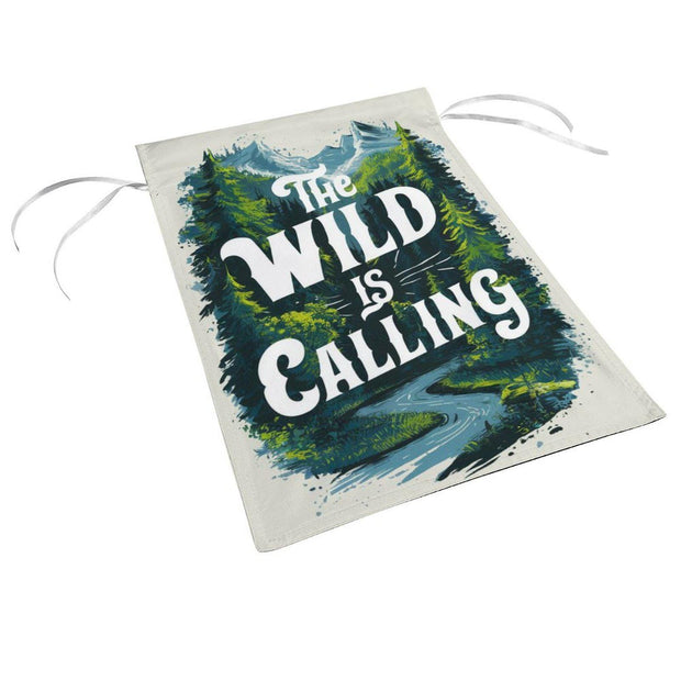 happy camper here  Garden Flag - camping flag - 12'x18"  ,  Yard Flag Double Sided, Camping Flag
