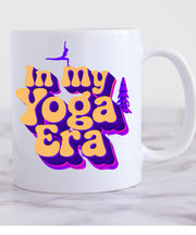 Yoga Coffee Mug Lets get it OM - Yoga Gifts for Women - Yoga Mug - Yoga and Coffee for Yoga Lovers 325 ml