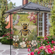 bumble bee  Garden Flag  - garden flag - 12'x18" - Autumn Garden Flag , Yard Flag Double Sided