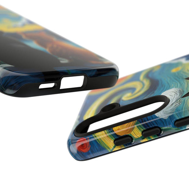 van goth cat phone case ,vincent van goth cat case ,van goth cat ,starry night cat case,phone cover