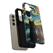 van goth cat phone case ,vincent van goth cat case ,van goth cat ,starry night cat case,phone cover