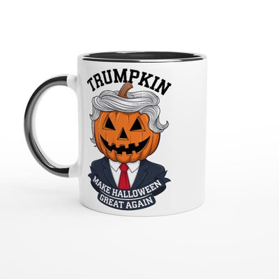 Trumpkin Funny Coffee Mug, Trump Lover, Funny Halloween Trump Gift, Gift for Trump Lover, Gift for Her Halloween Trump Pumpkin
