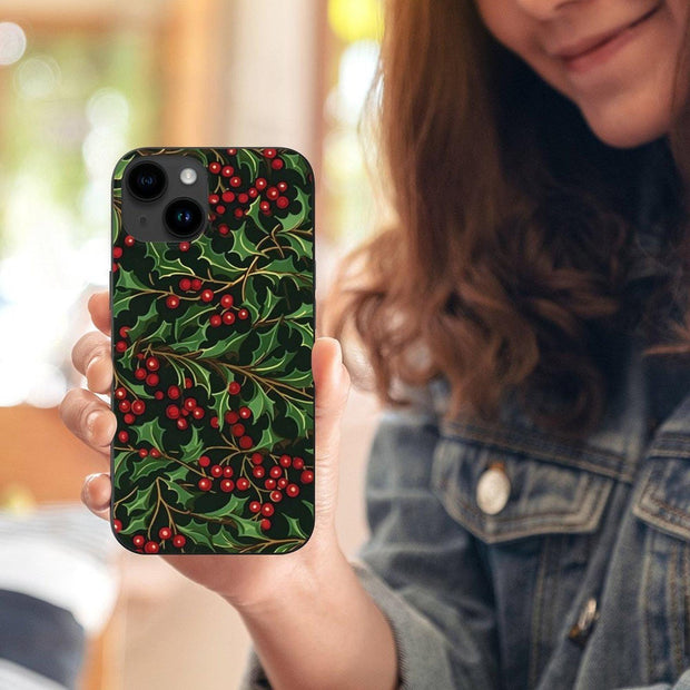 Christmas Phone Case, Xmas phone  Gift Cover for iPhone 16 Pro Max, 15 Plus, 14, 13, 12, 11, XS & Samsung S24, S23, A55, phone cases