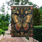 butterfly   garden flag william morris Yard Flags Double Sided, Cat Garden Flag, Black Cat , butterfly  Garden Flag,