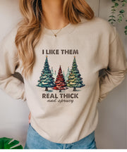 Christmas Sweatshirt, Christmas Sweater, Christmas Crewneck, Christmas Tree Sweatshirt, Holiday Sweaters for Women, Winter Sweatshirt
