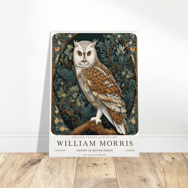 William Morris fox  Print, William Morris Exhibition Print, William Morris Poster, Vintage Wall Art, Textiles Art, fox morris  Poster