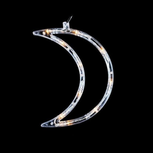 Warm White LED Curtain Lights with Stars and Moons,christmas home decor