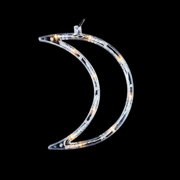Warm White LED Curtain Lights with Stars and Moons,christmas home decor