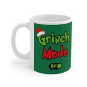 Funny  Grinch christmas  Mug, Christmas Coffee Cup, Holiday Tea Mug, Sarcastic Hot Cocoa Mug, Gift for Grinch Lover, Ceramic Drinkware