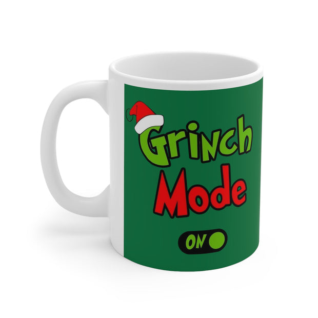 Funny  Grinch christmas  Mug, Christmas Coffee Cup, Holiday Tea Mug, Sarcastic Hot Cocoa Mug, Gift for Grinch Lover, Ceramic Drinkware