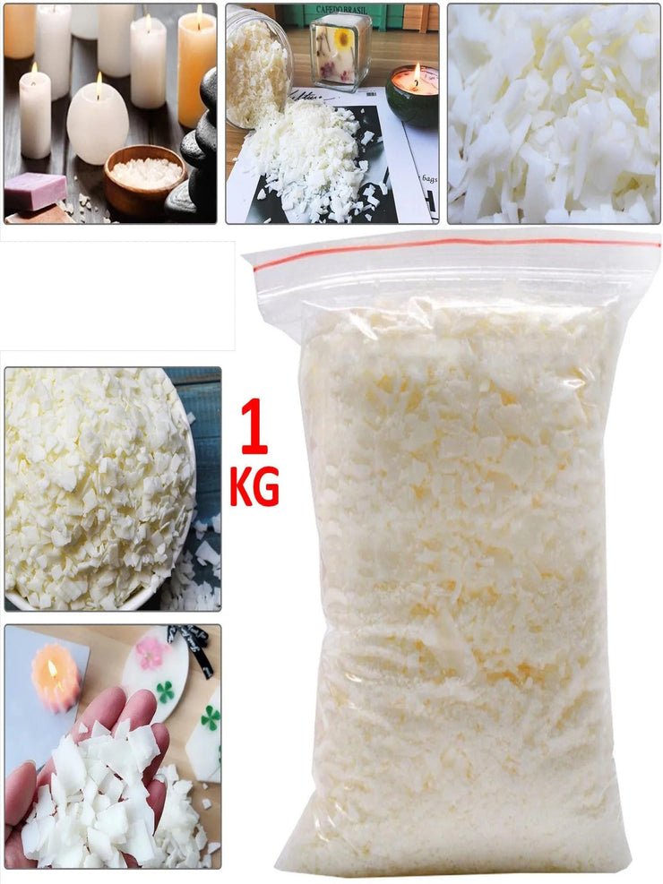 Soy Wax, 100% Natural Soy Candle Wax Beads, SOYA Wax for Candle Making, Vegan Friendly Wax for DIY Candle Making