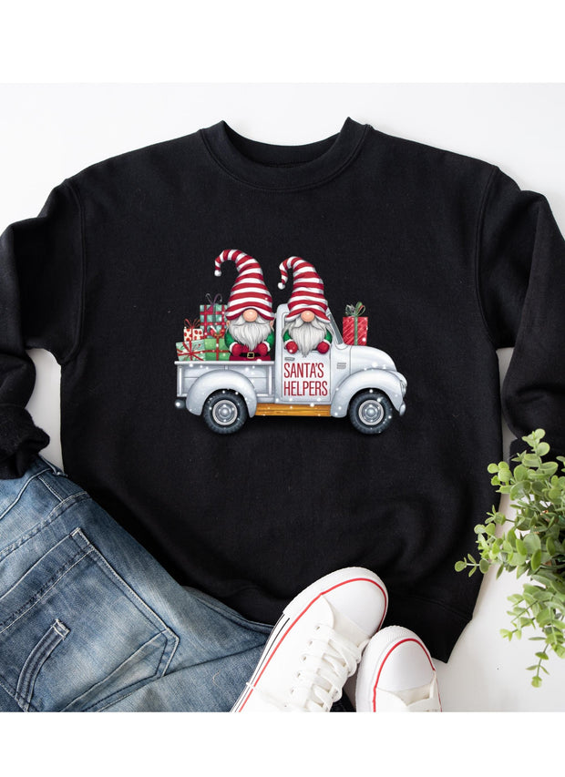 ELF SQUAD sweatshirt ,Xmas Family sweatshirt ,Christmas Elves , Womens Kids Gift Tee Shirt