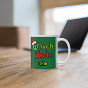 Funny  Grinch christmas  Mug, Christmas Coffee Cup, Holiday Tea Mug, Sarcastic Hot Cocoa Mug, Gift for Grinch Lover, Ceramic Drinkware