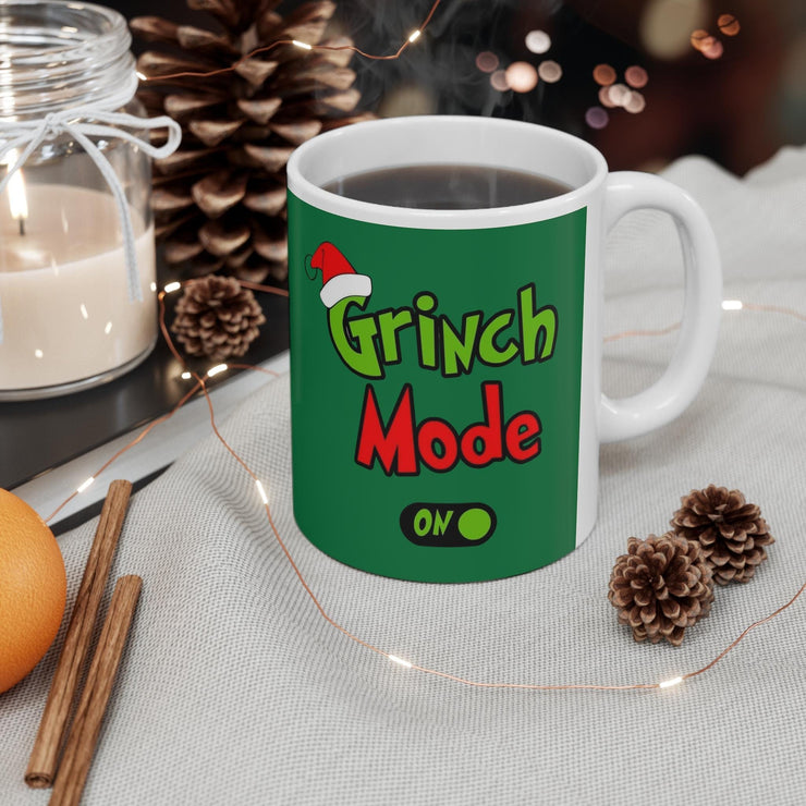 Funny  Grinch christmas  Mug, Christmas Coffee Cup, Holiday Tea Mug, Sarcastic Hot Cocoa Mug, Gift for Grinch Lover, Ceramic Drinkware