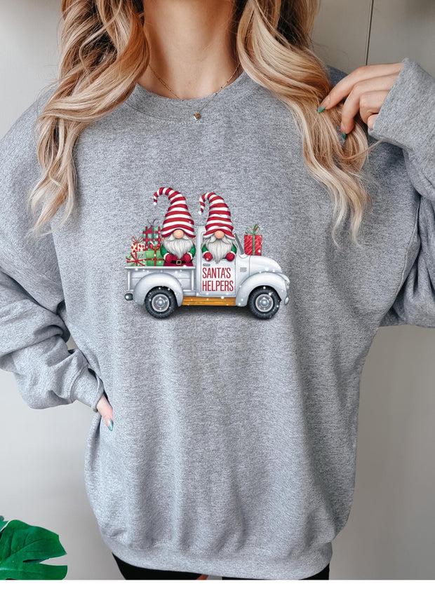 ELF SQUAD sweatshirt ,Xmas Family sweatshirt ,Christmas Elves , Womens Kids Gift Tee Shirt