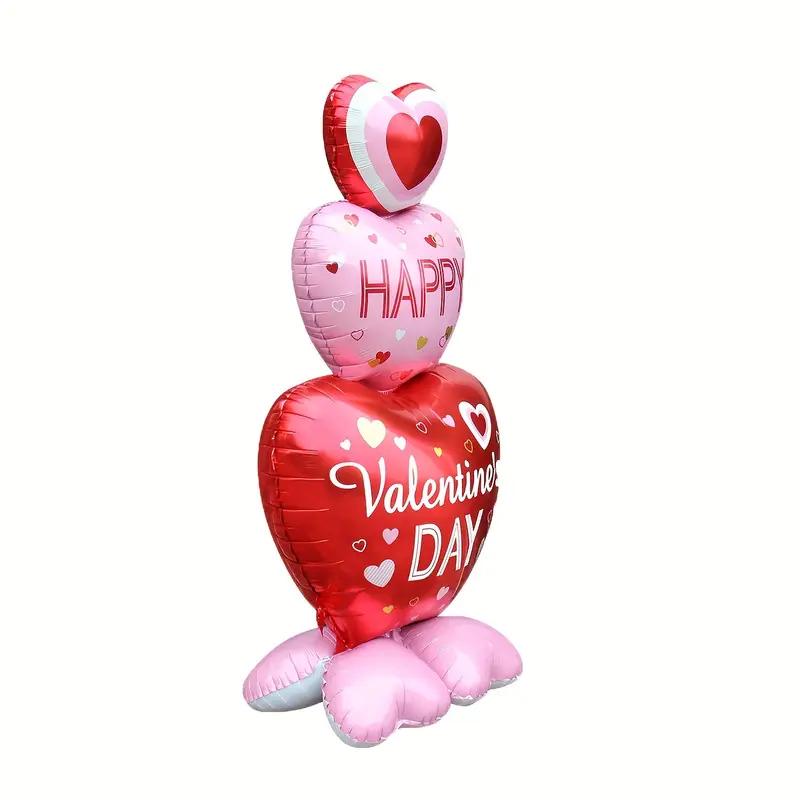 Valentine&#39;s Day Balloons Decorations - I Love You Heart Balloons, Romantic Party Decor, Cute Gifts for Her & Him