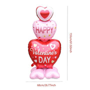 Valentine&#39;s Day Balloons Decorations - I Love You Heart Balloons, Romantic Party Decor, Cute Gifts for Her & Him