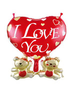 Valentine Day Balloon Decorations, Heart Balloons & Foil Balloon Decor for Romantic Parties, Weddings  Celebrations