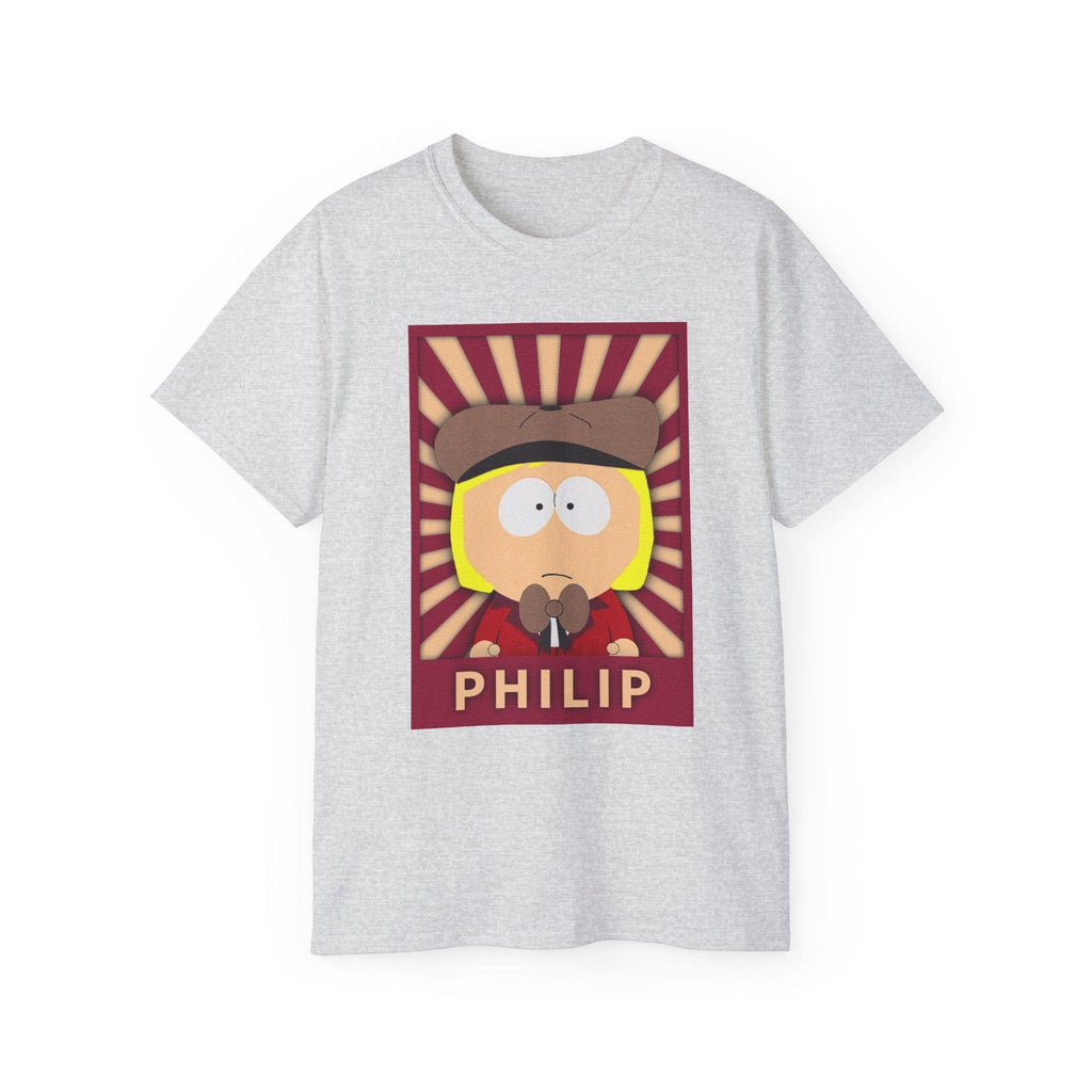 Printify T-Shirt Ash / S southpark named shirt philip , gift for fans of southpark
