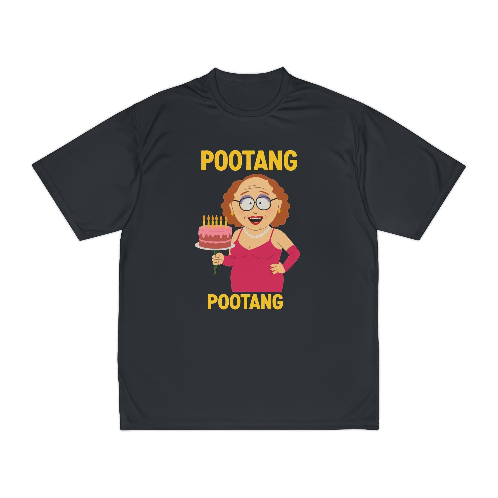 Printify T-Shirt Black / S Copy of South Park Mr. Garrison Performance T-Shirt - Pootang Graphic Print Men's Activewear