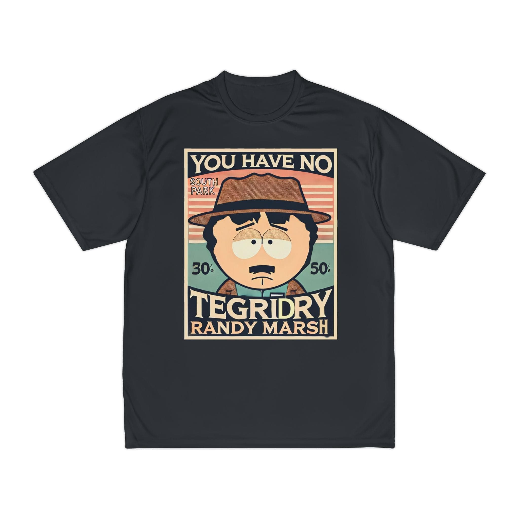Printify T-Shirt Black / S Randy Marsh Performance Tee - Funny Sports T-Shirt, southpark park randy marsh