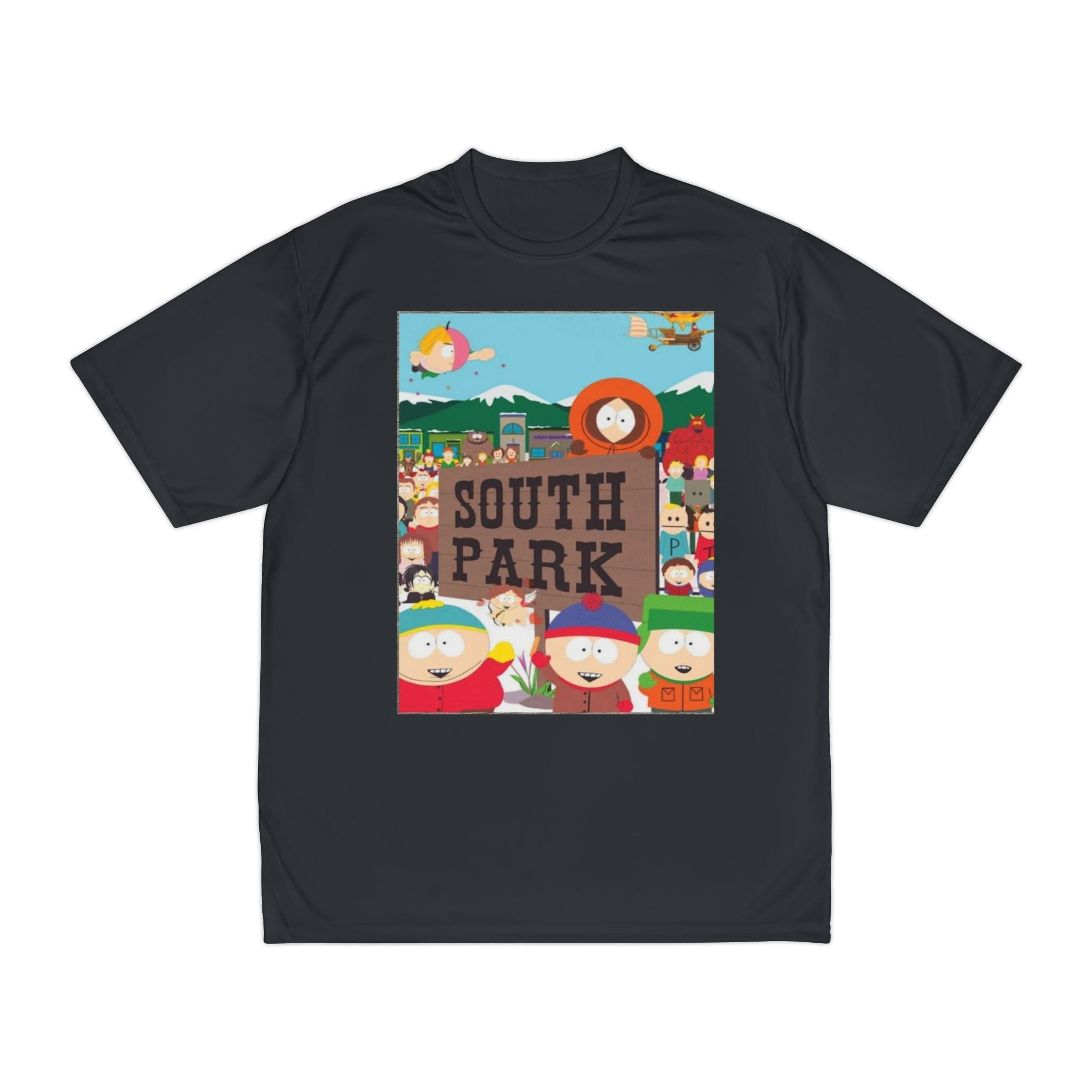 Printify T-Shirt Black / S southpark poster t shirt ,southpark t shirt ,fans of southpark