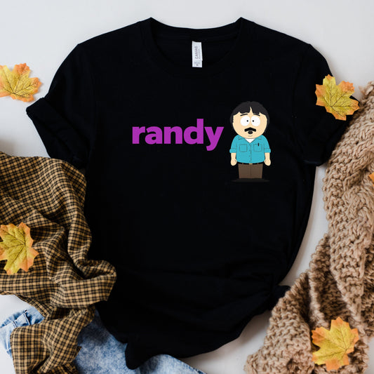 Printify T-Shirt Black / XS randy marsh named t shirt ,fans of southpark