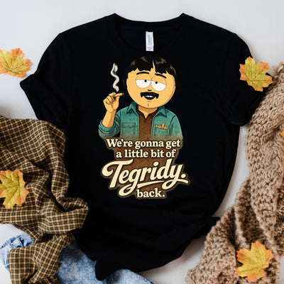 randy marsh tegridy t shirt, southpark t shirt