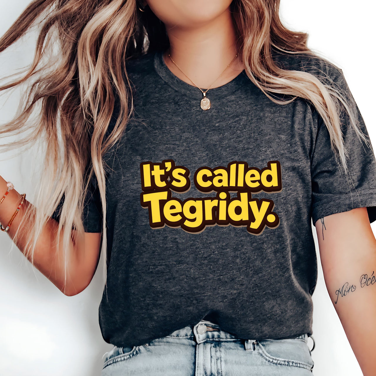 Printify T-Shirt Dark Heather / XS its called tegridy,randy marsh  southpark t shirt
