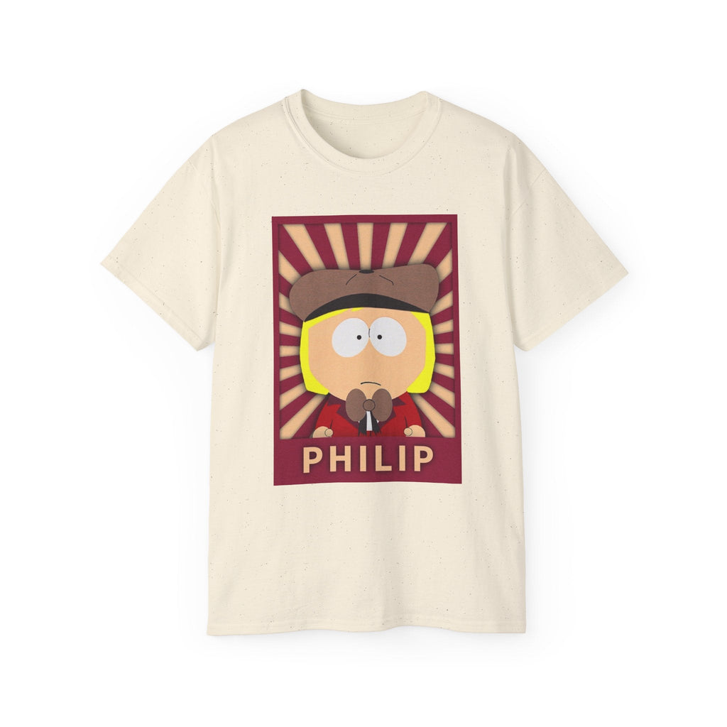 Printify T-Shirt Natural / S southpark named shirt philip , gift for fans of southpark