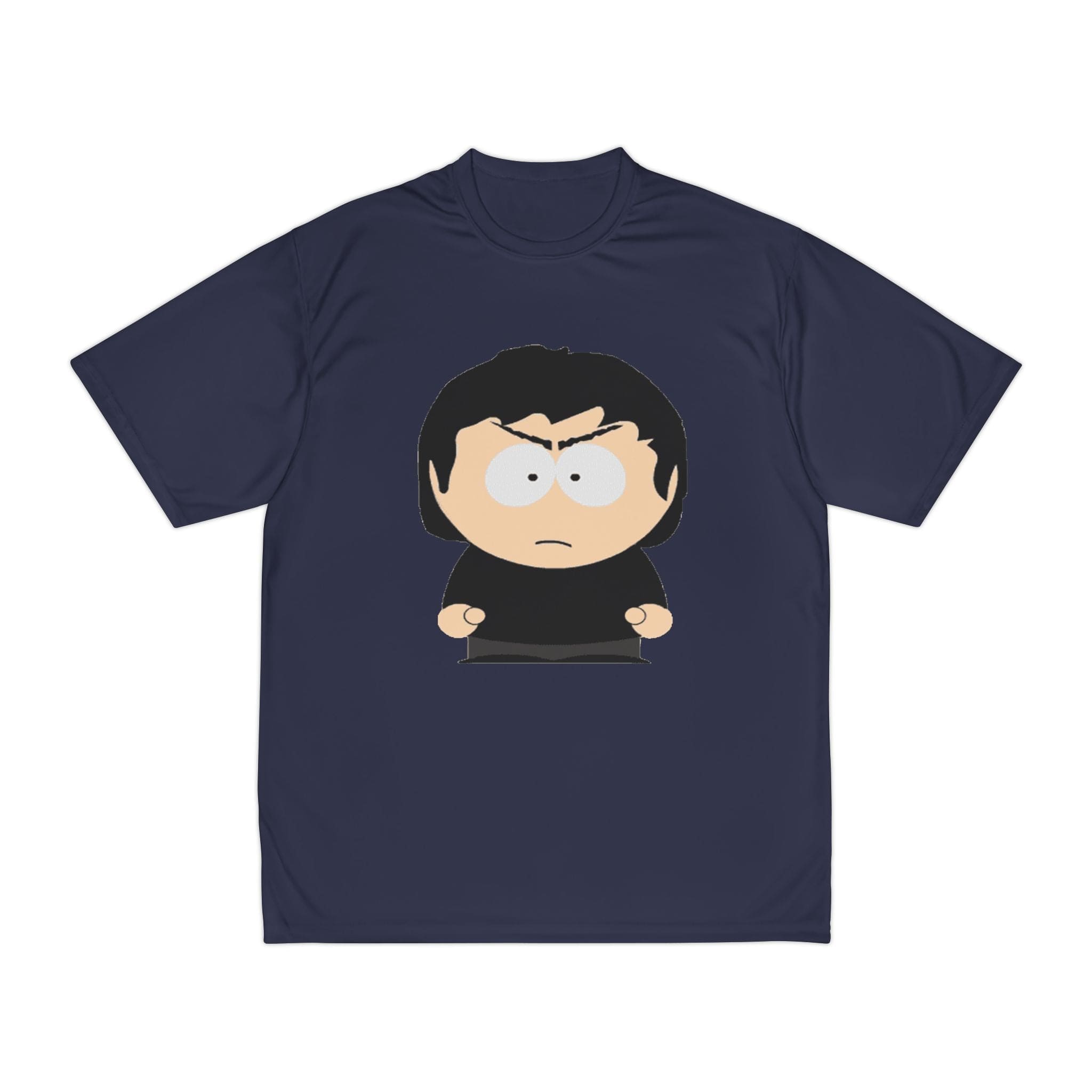 Printify T-Shirt Navy / S Copy of Men's T-Shirt - Southpark Damien Shirt Design