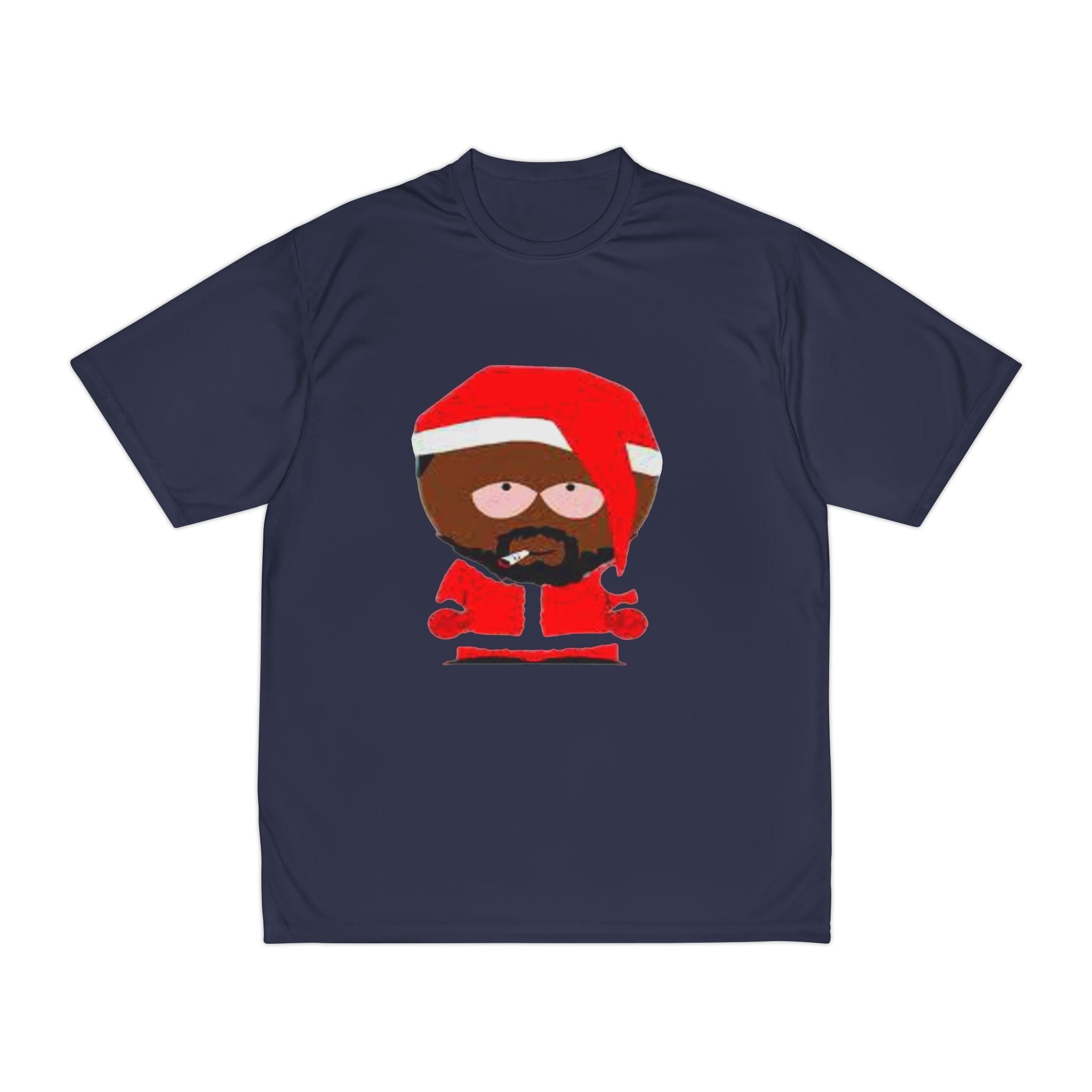 Printify T-Shirt Navy / S southpark chef as santa, southpark  unisex t shirt ,fans of southpark