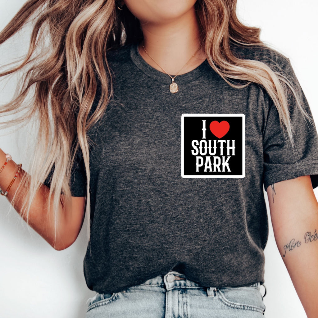 Printify T-Shirt Navy / S Southpark i love southpark t shirt ,  Fans Performance T-Shirt
