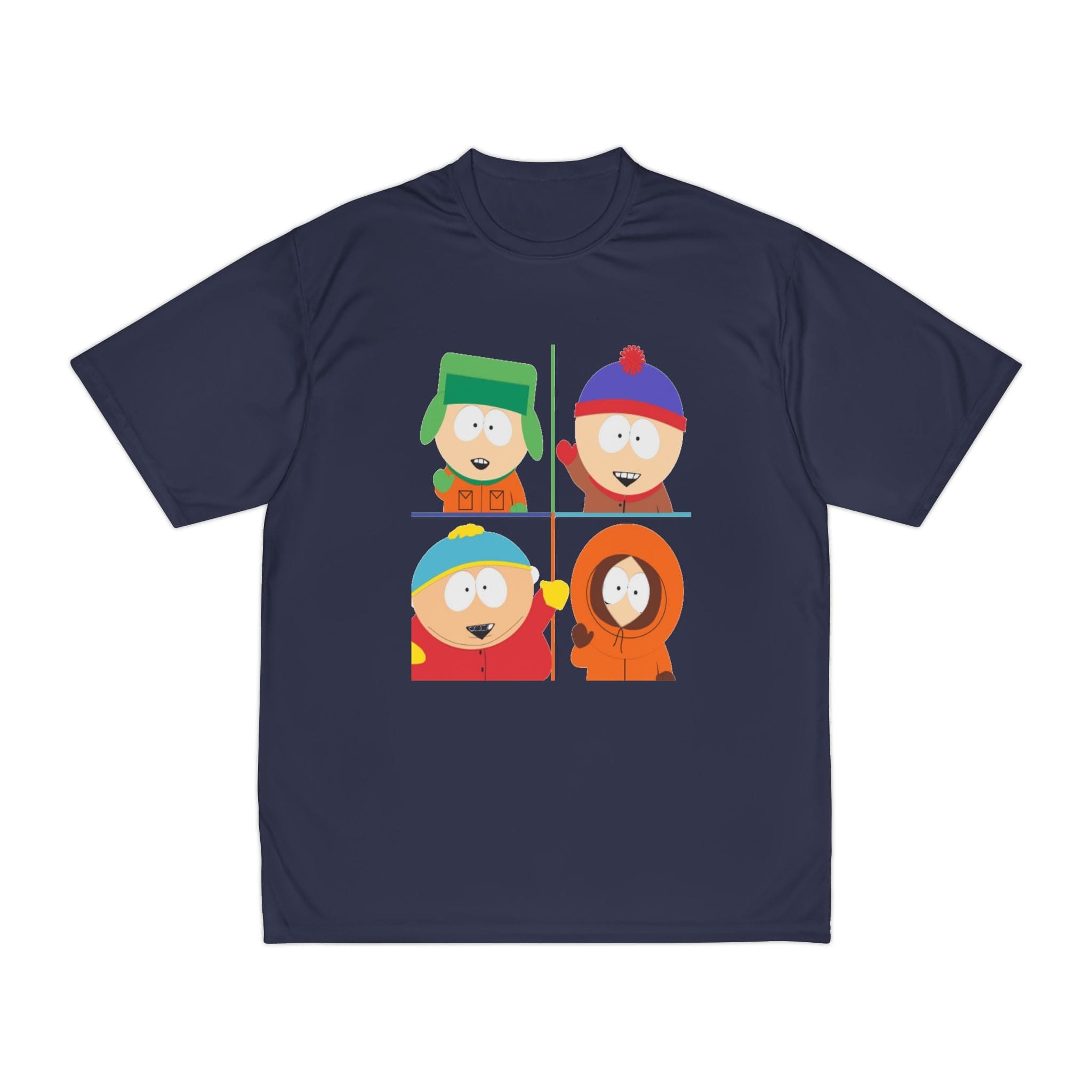 Printify T-Shirt Navy / S southpark portraits t shirt , fans of southpark shirt