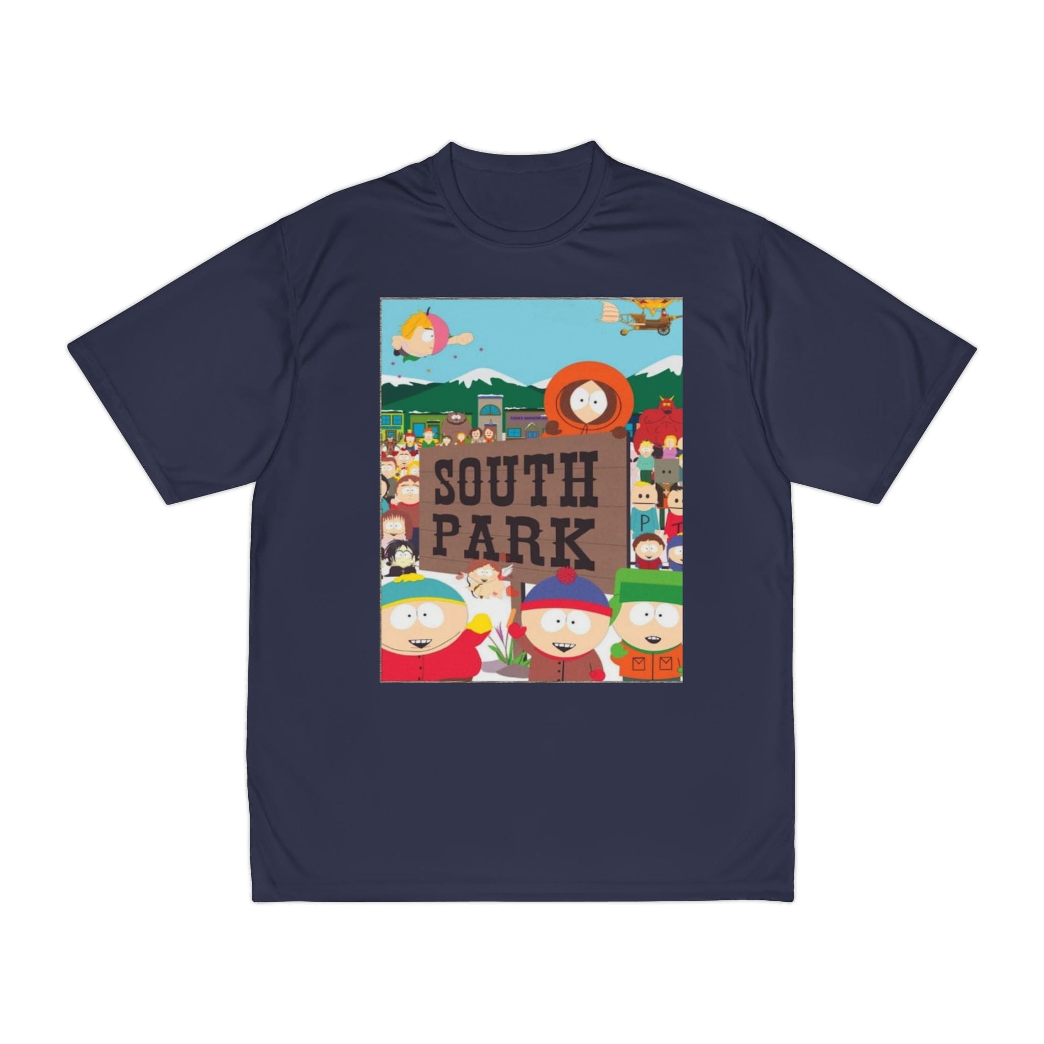 Printify T-Shirt Navy / S southpark poster t shirt ,southpark t shirt ,fans of southpark