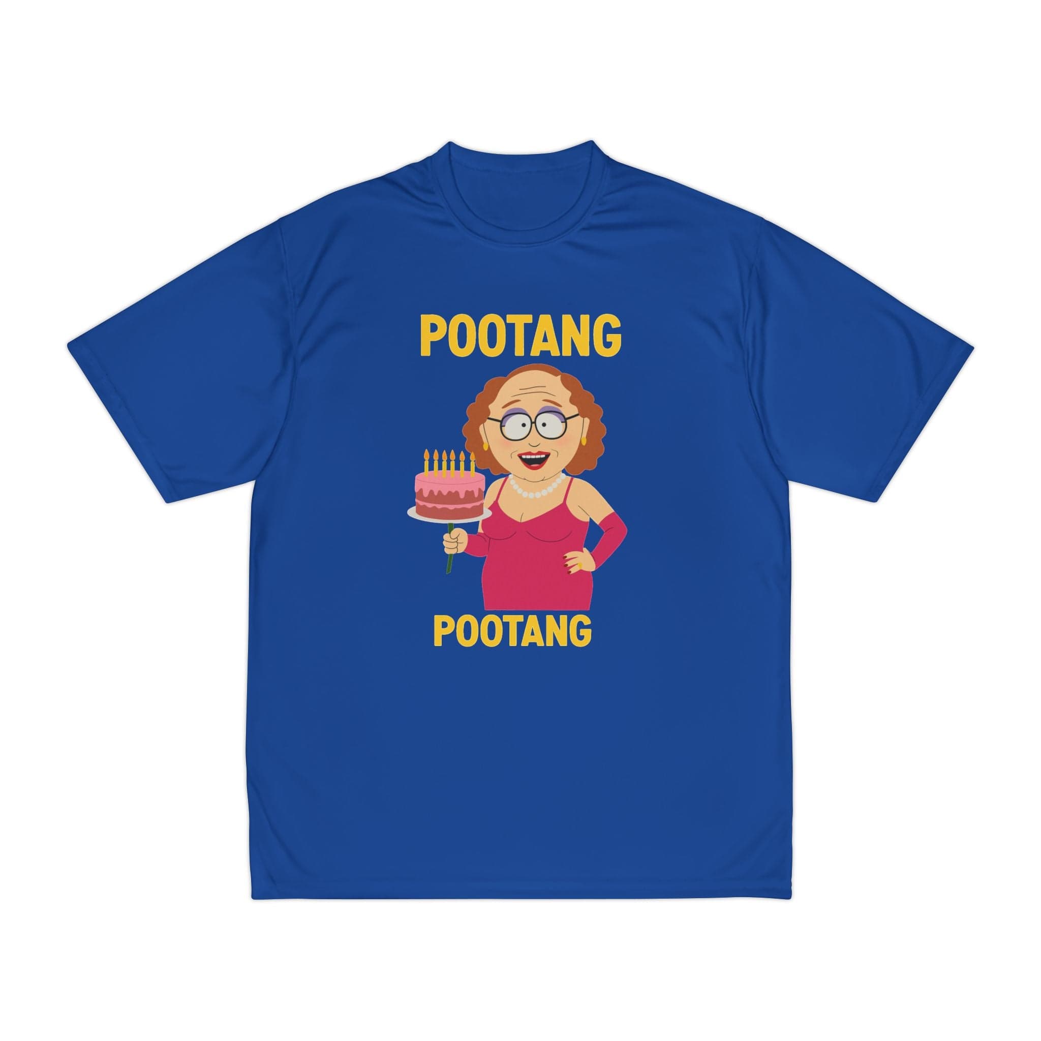 Printify T-Shirt Royal / S Copy of South Park Mr. Garrison Performance T-Shirt - Pootang Graphic Print Men's Activewear