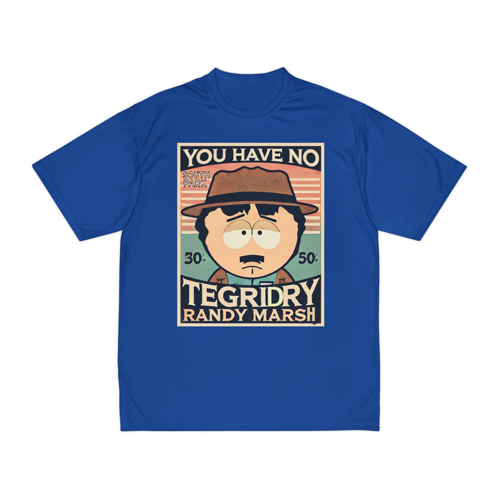 Printify T-Shirt Royal / S Randy Marsh Performance Tee - Funny Sports T-Shirt, southpark park randy marsh