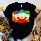 Printify T-Shirt southpark characters group portrait  t- shirt  , fans of southpark shirt