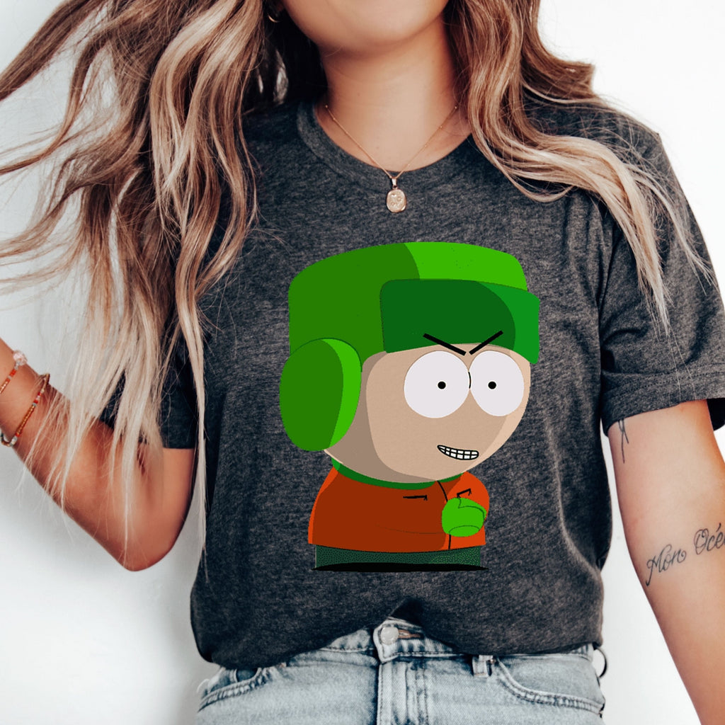 Printify T-Shirt southpark klyle  t shirt , fans of southpark shirt