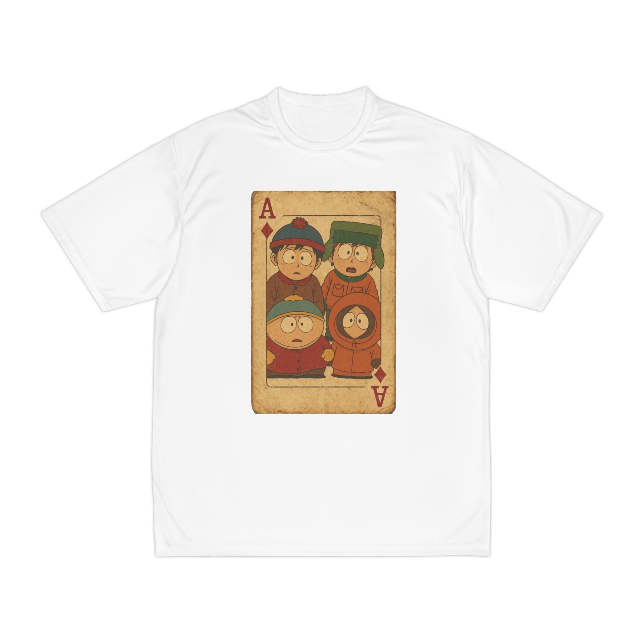 Printify T-Shirt White / S southpark  ace of hearts t shirt, Funny Sports T-Shirt, fans of southpark