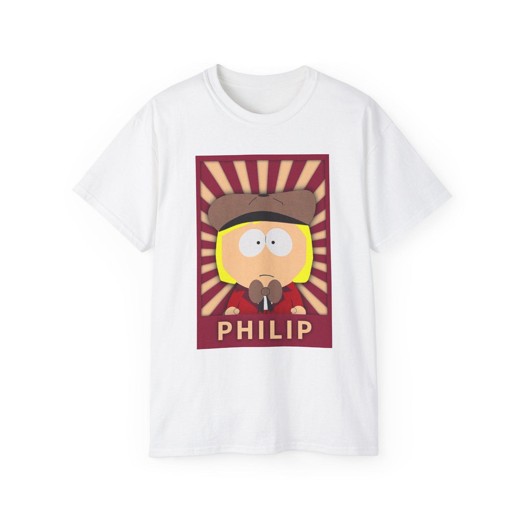 Printify T-Shirt White / S southpark named shirt philip , gift for fans of southpark