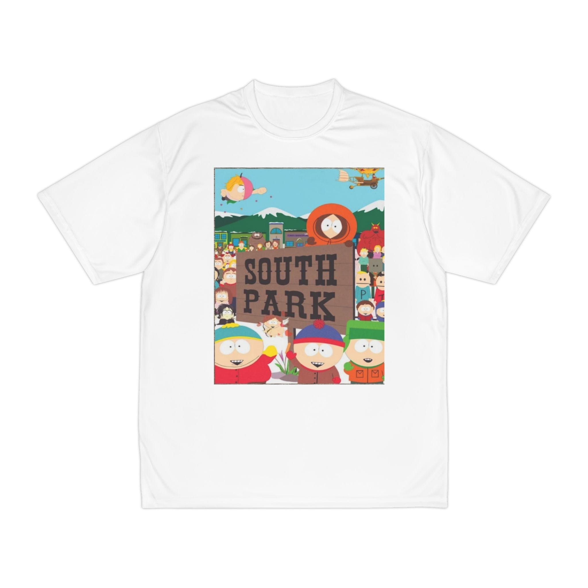 Printify T-Shirt White / S southpark poster t shirt ,southpark t shirt ,fans of southpark