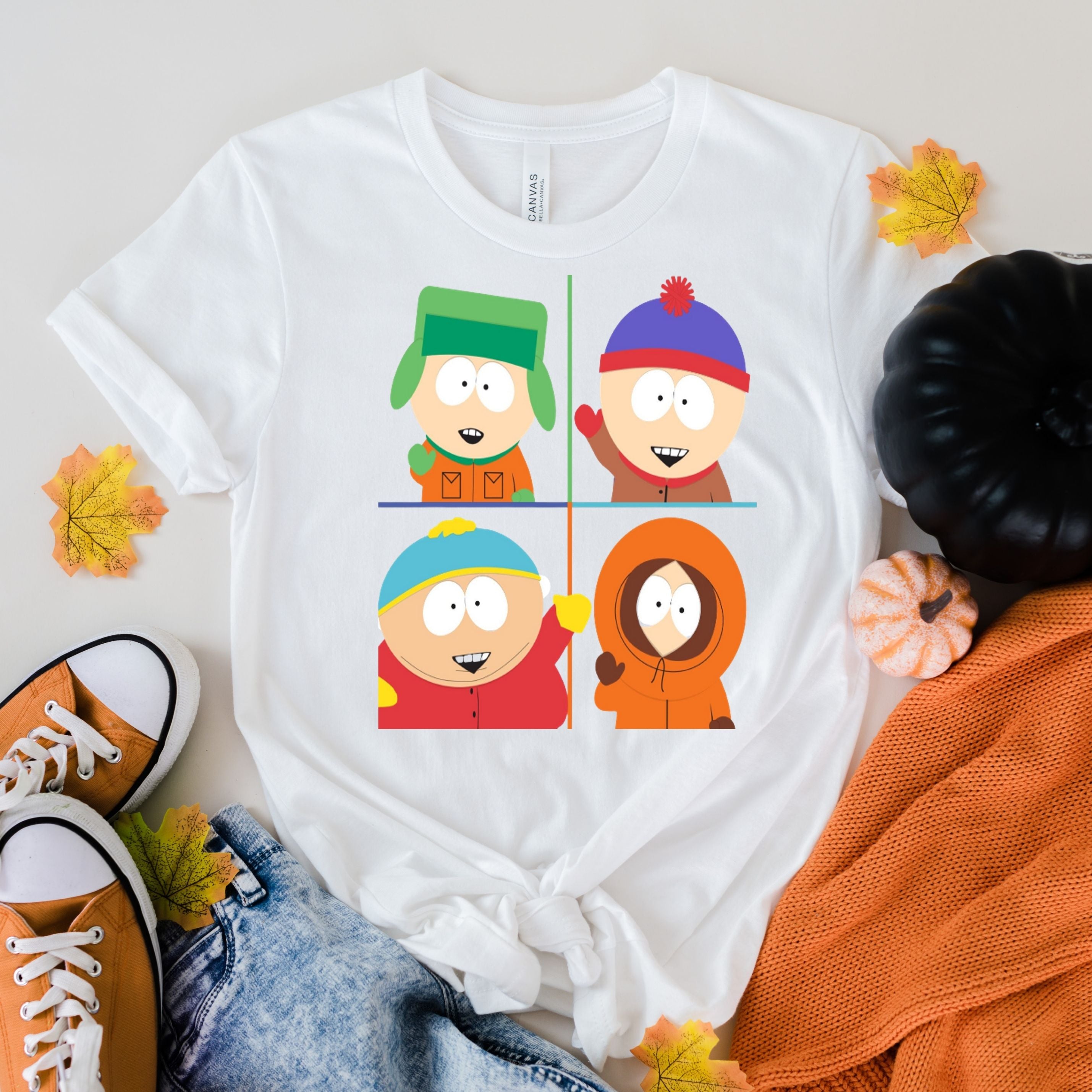 southpark portraits t shirt , fans of southpark shirt
