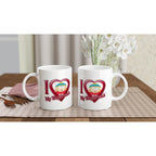 Williamsmugstore MUGS eric cartman happy valentines  i love my boyfriend - White 11oz Ceramic Mug