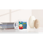 Williamsmugstore Print Material eric cartman  southpark  ,White 11oz Ceramic Mug